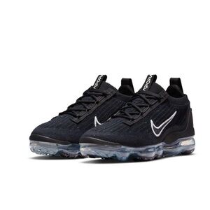 Nike Black and White VaporMax 2021 Sneakers